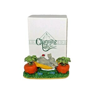 Vintage Fitz & Floyd Charming Tails Mid Day Snooze Retired 1999